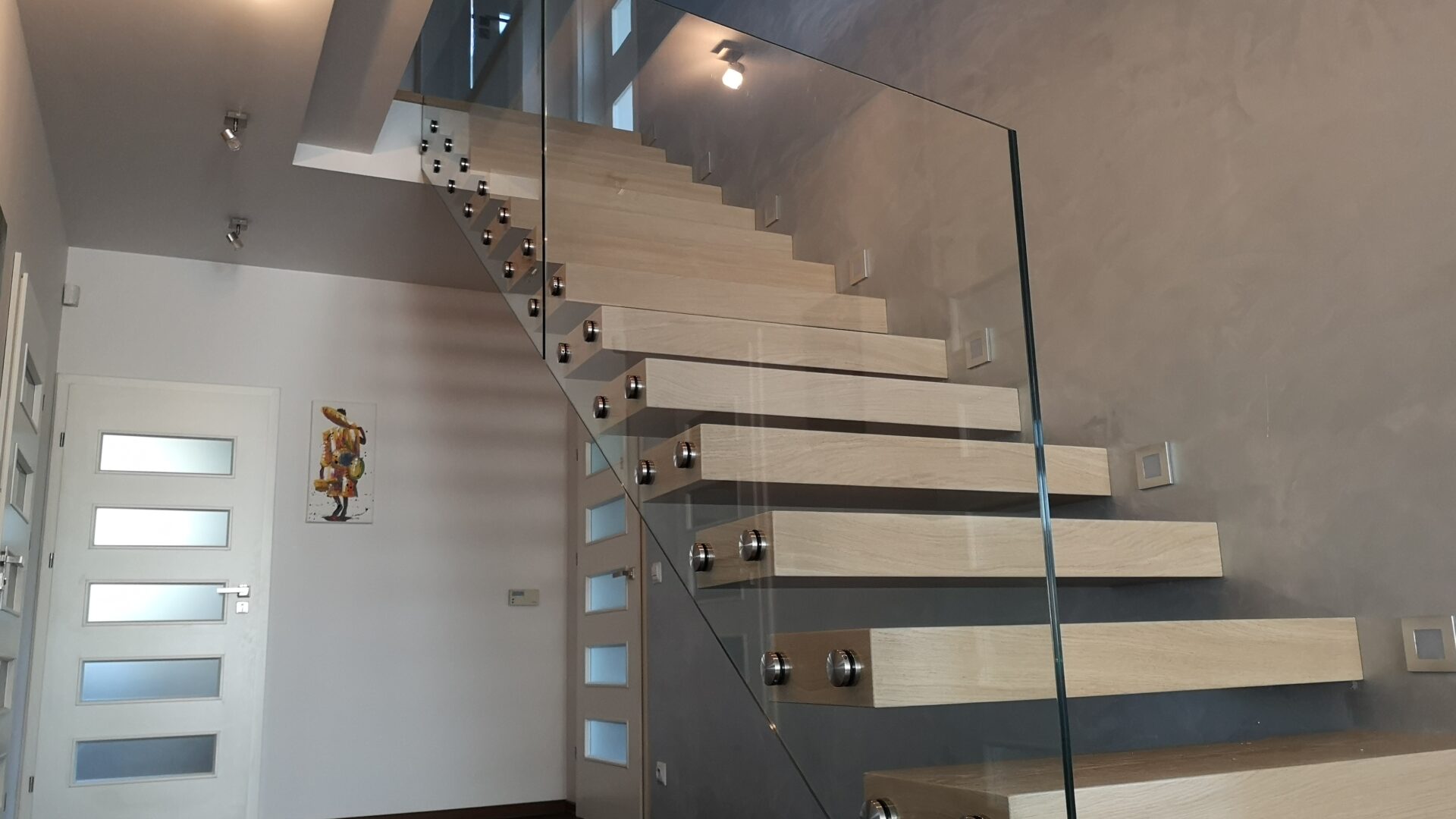 Schody wspornikowe Myślenice